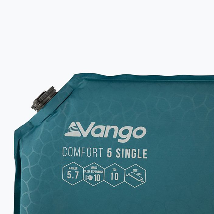 Vango Comfort Single 5 cm self-inflating mat blue SMQCOMFORB36A11 5