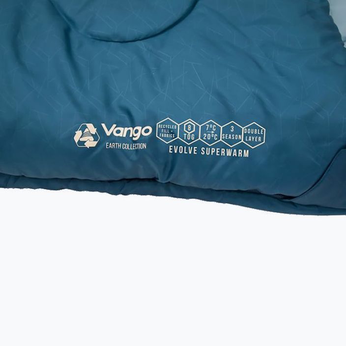 Vango Evolve Superwarm Single sleeping bag blue SBREVOLVEM23TJ8 10