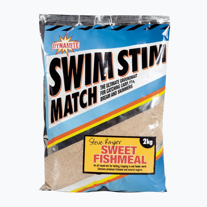 Dynamite Baits Swim Stim Match Sweet Fishmeal yellow ADY040006 fishing groundbait