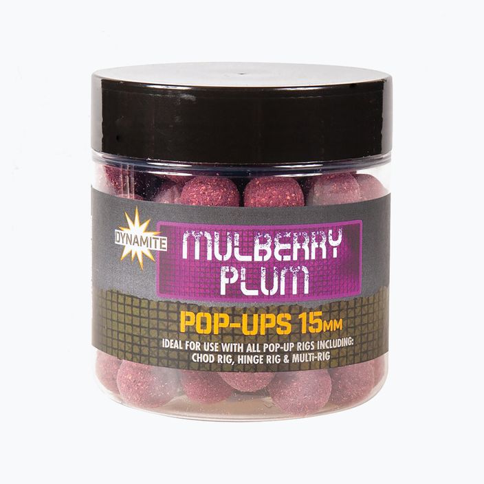 Dynamite Baits Mulberry Plum Pop Up 15mm dark purple carp float balls ADY041014
