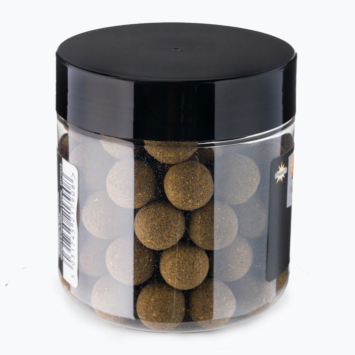 Dynamite Baits Hot Fish & GLM Pop Up 15mm brown carp float balls ADY041013 2