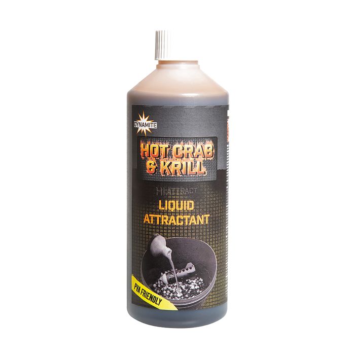 Dynamite Baits Hot Crab & Krill-Liquid Attractant 500 ml liquid bait 2