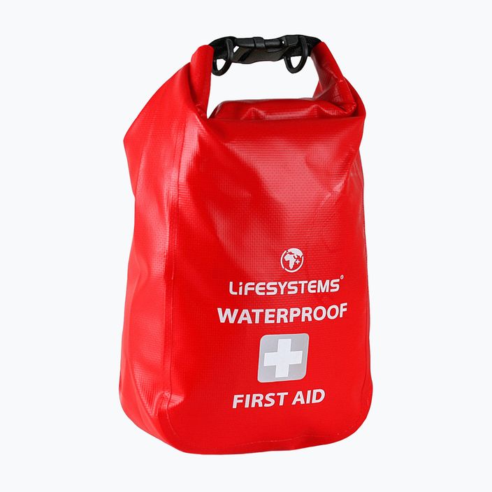 Lifesystems Waterproof Travel First Aid Kit red