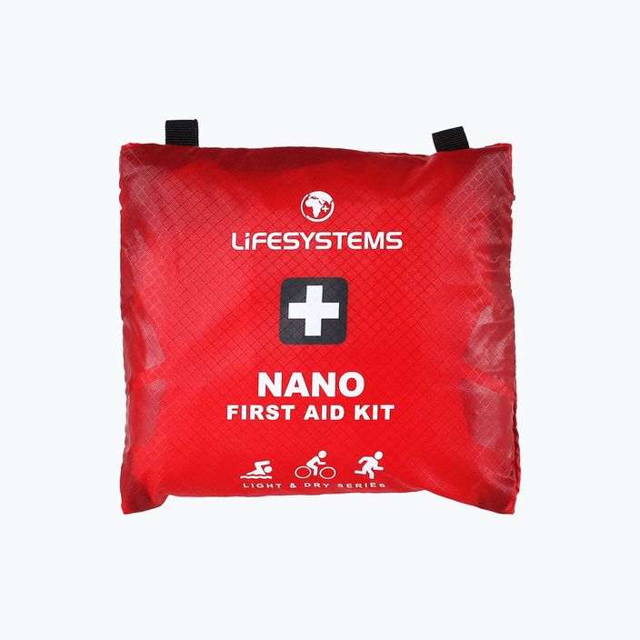 Lifesystems travel first aid kit Light & Dry Nano First Aid Kit red LM20040SI