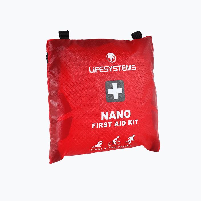 Lifesystems travel first aid kit Light & Dry Nano First Aid Kit red LM20040SI 2