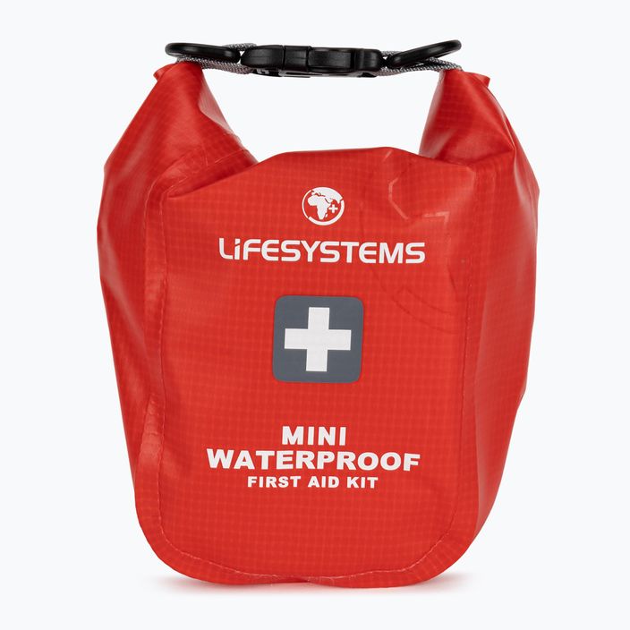 Lifesystems Mini Waterproof Travel First Aid Kit red