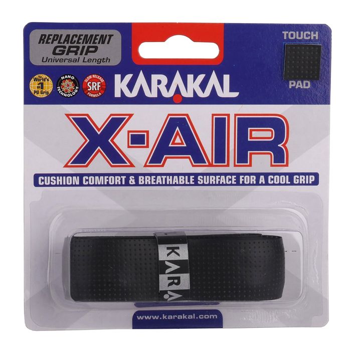 Squash racquet wrap Karakal X-AIR Grip black 2