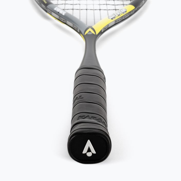Squash racket Karakal Raw 120 black and yellow KS20012 3
