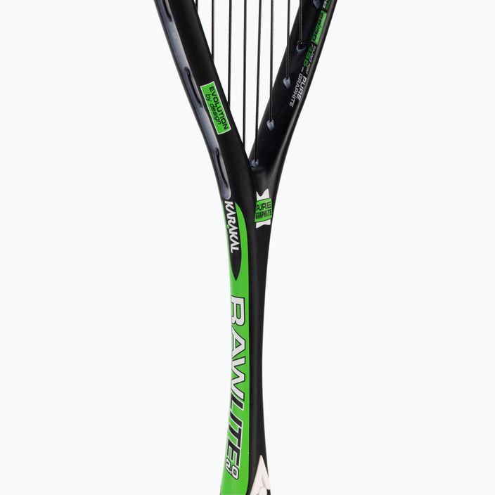 Squash racket Karakal Raw Pro Lite 2.0 black-green KS21001 4