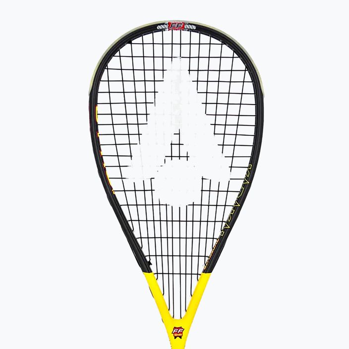 Squash racket Karakal S-PRO 2.0 black/yellow 3
