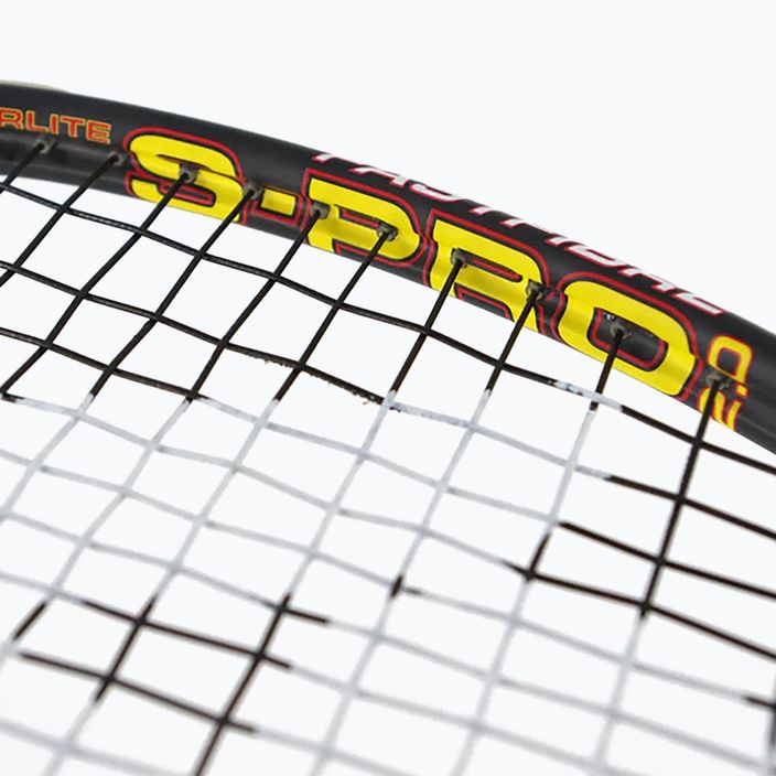 Squash racket Karakal S-PRO 2.0 black/yellow 5