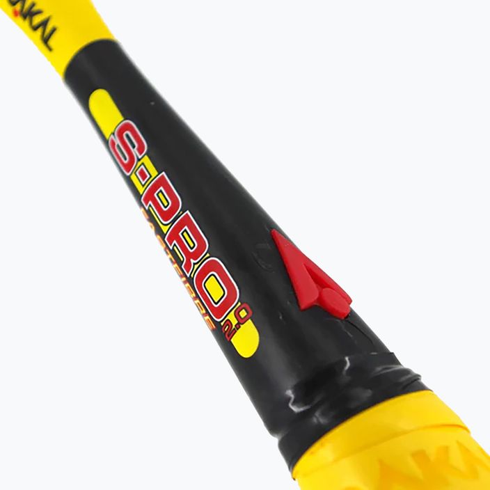 Squash racket Karakal S-PRO 2.0 black/yellow 7