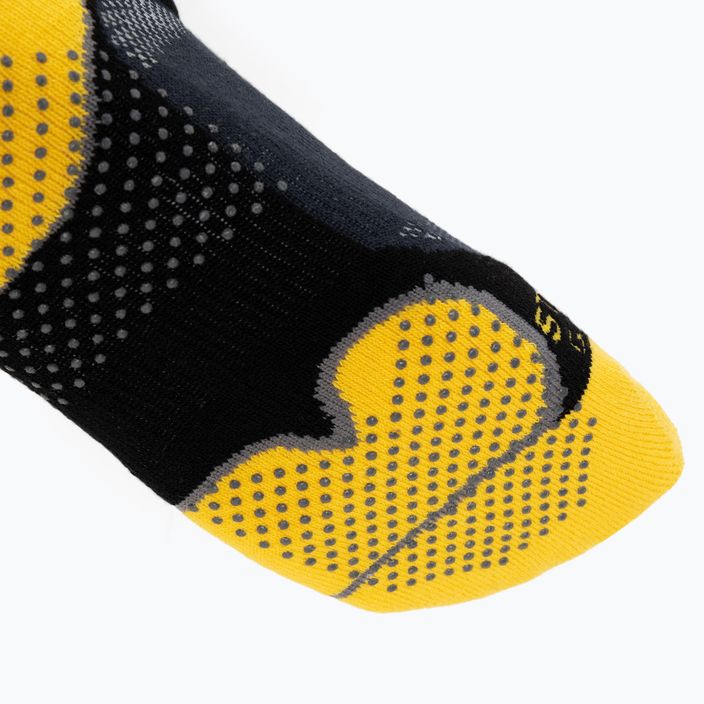 Karakal X4 Ankle tennis socks black/yellow KC530 5