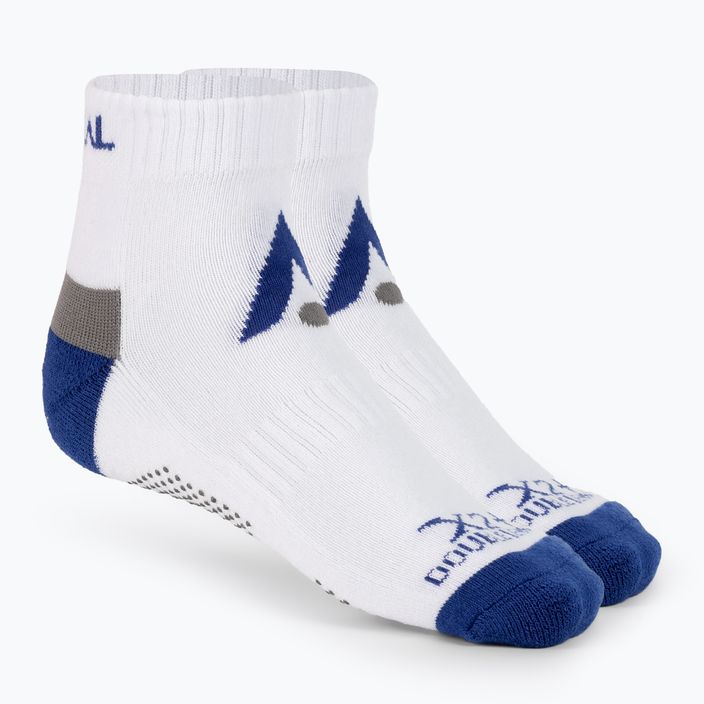 Karakal X2+ Trainer tennis socks white and navy blue KC533