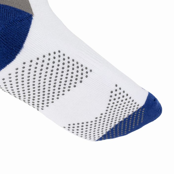 Karakal X2+ Trainer tennis socks white and navy blue KC533 4