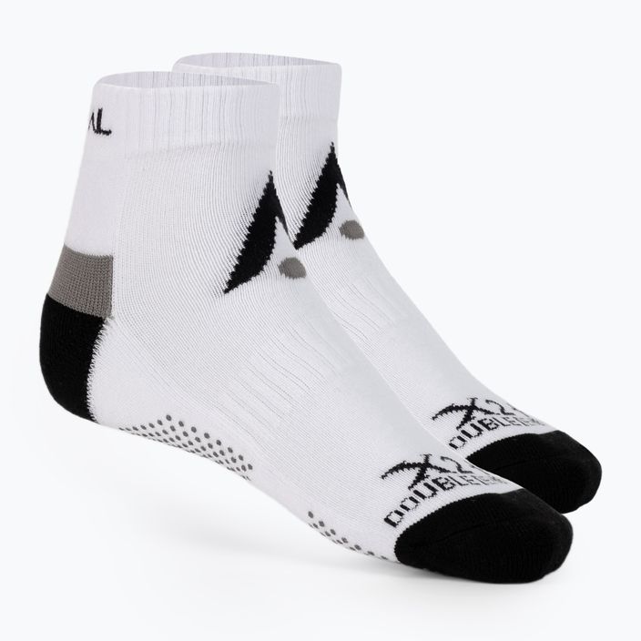 Karakal X2+ Trainer tennis socks white and black KC535