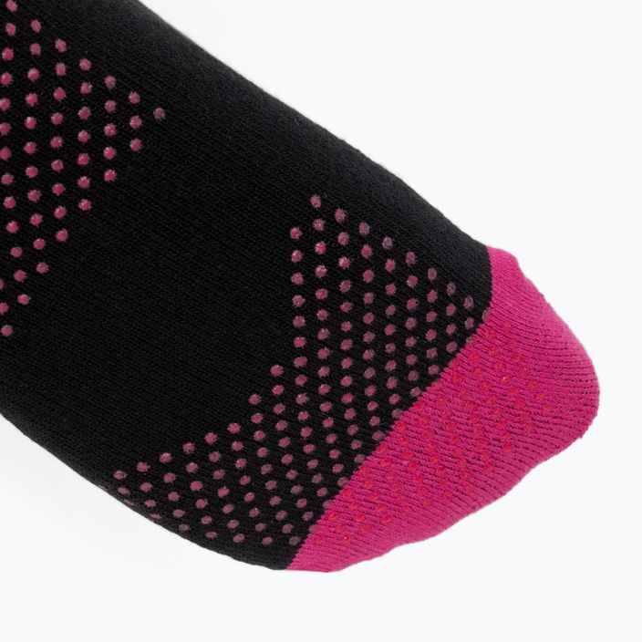 Women's tennis socks Karakal X2+ Trainer black/pink KC538 4