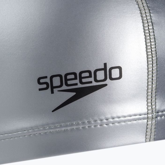 Speedo Pace silver swimming cap 8-720641731 2