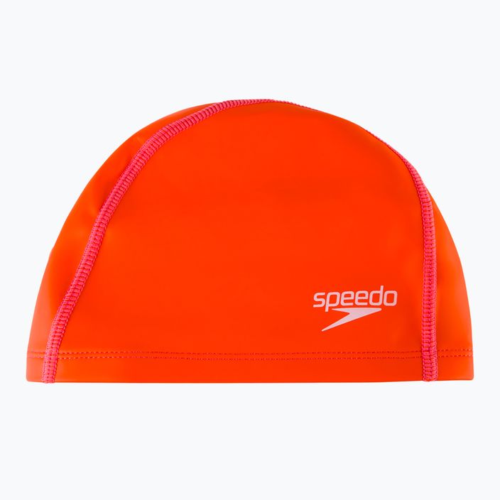 Speedo Pace orange swimming cap 8-720641288