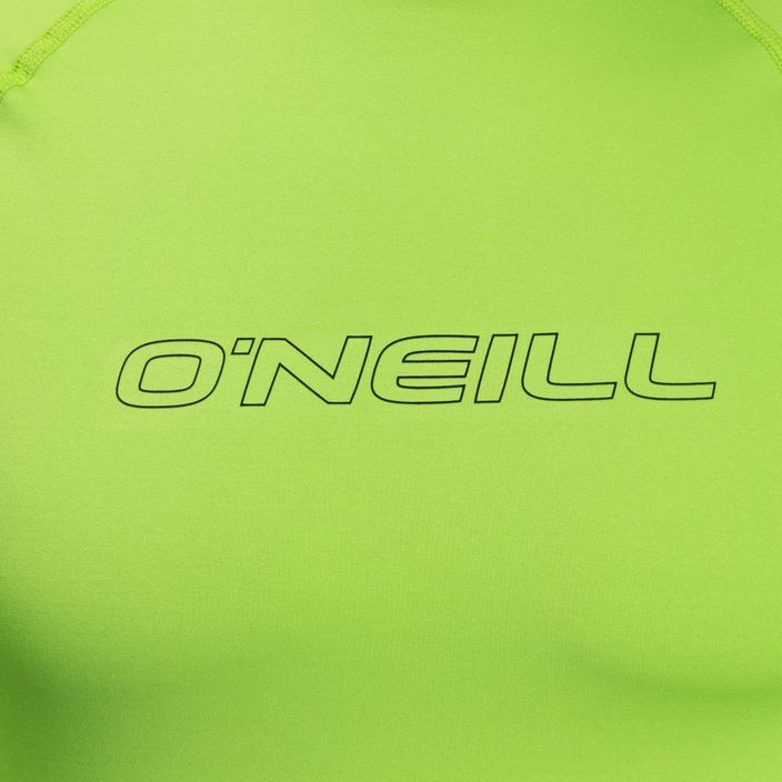 Men's O'Neill Basic Skins lime green swim shirt 3342 3