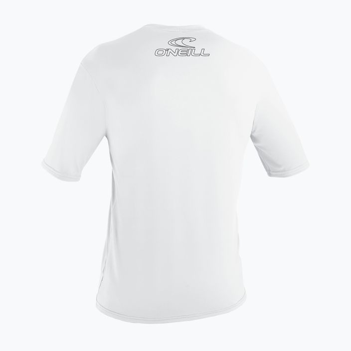 Men's swim shirt O'Neill Basic Skins Sun Shirt white 2