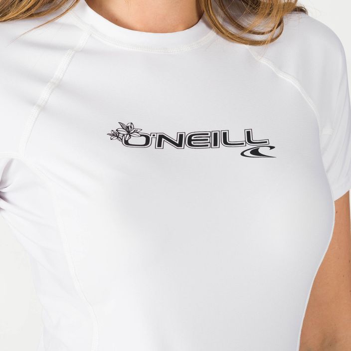 O'Neill Basic Skins women's swim shirt white 3548 4