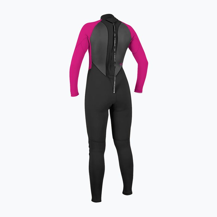 O'Neill women's Reactor-2 3/2 mm pink swim wetsuit 5042 2