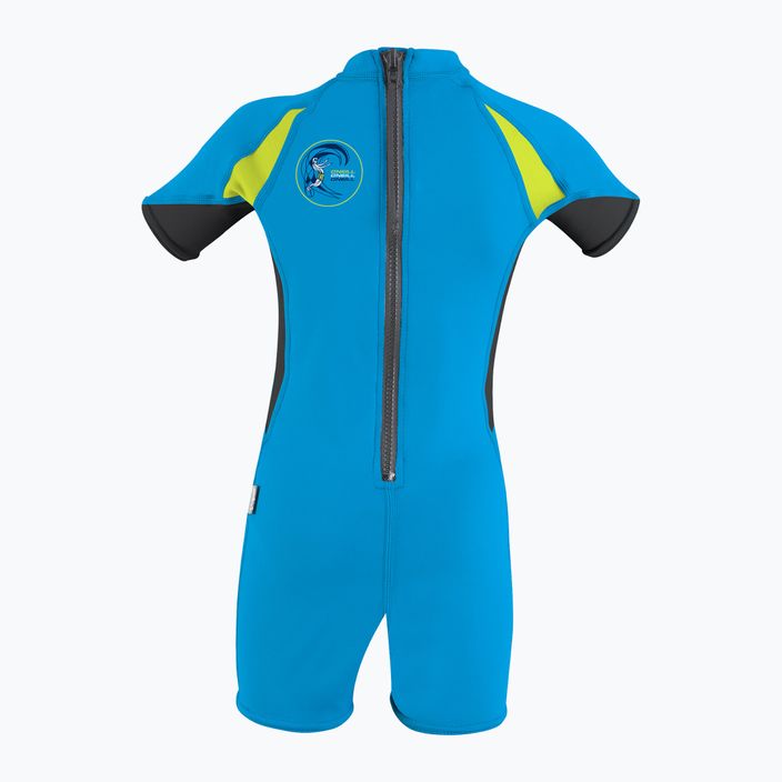 Children's UPF 50+ suit O'Neill Toddler O'Zone UV Spring sky/black/lime 2