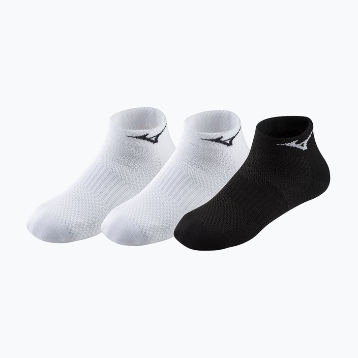Mizuno Training Mid 3P tennis socks white/black 67XUU95099 10