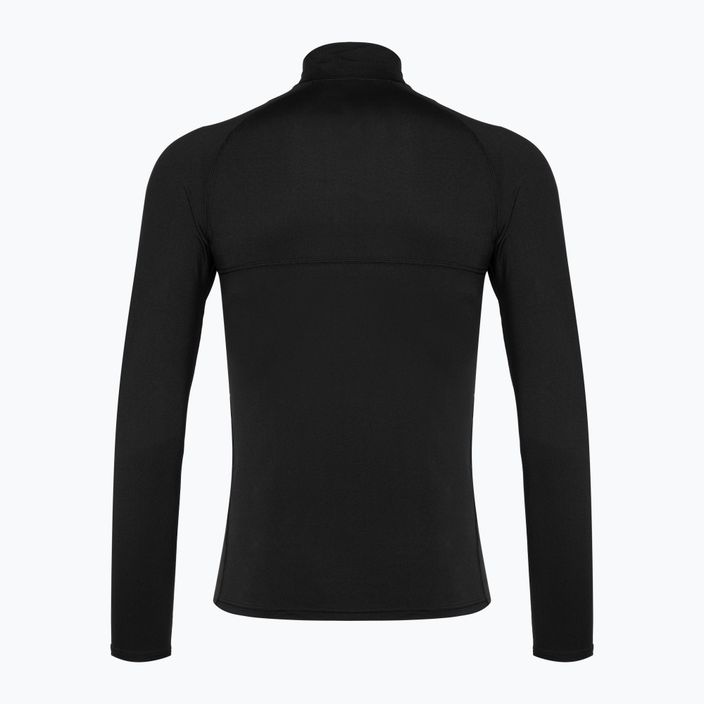 Men's Surfanic Bodyfit Zip Neck thermal sweatshirt black 5