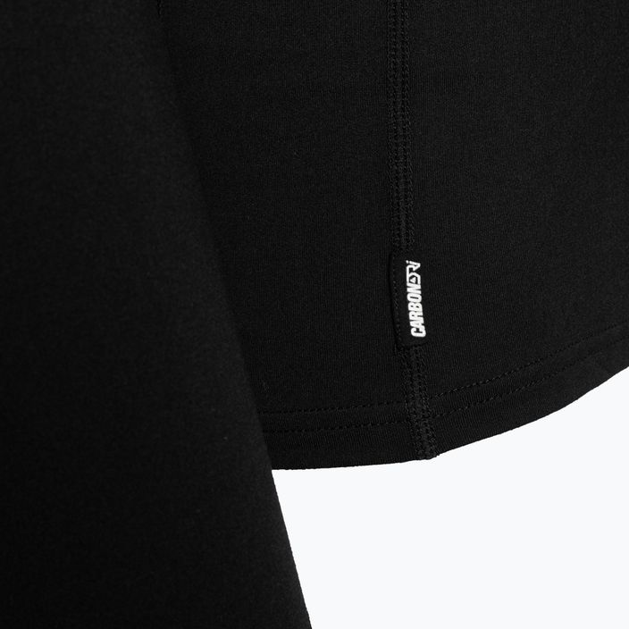 Men's Surfanic Bodyfit Zip Neck thermal sweatshirt black 8