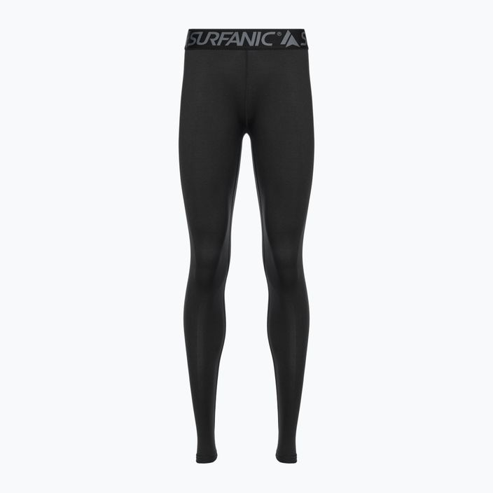 Women's thermoactive trousers Surfanic Cozy Long John black 4