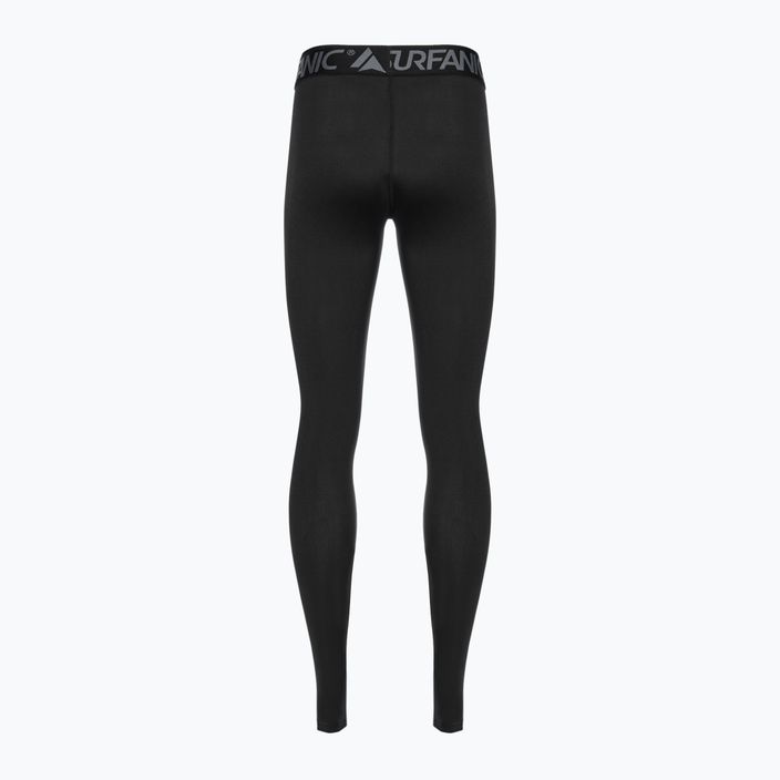 Women's thermal active trousers Surfanic Cozy Long John black 5