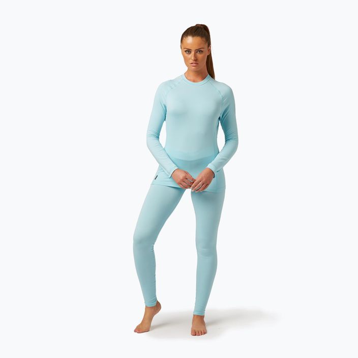 Women's Surfanic Cozy Crewneck thermal longsleeve clearwater blue 3
