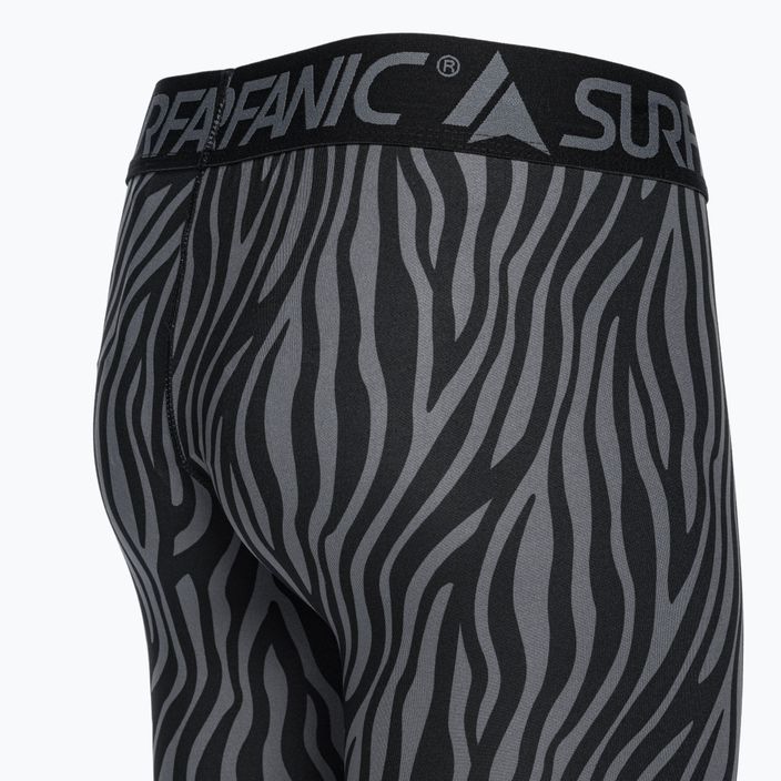 Women's thermal trousers Surfanic Cozy Limited Edition Long John black zebra 8