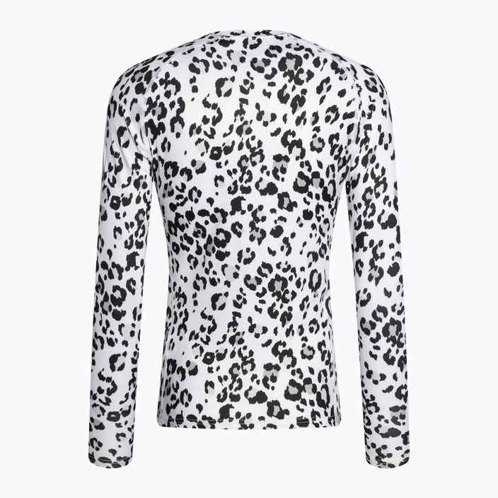 Women's Surfanic Cozy Limited Edition Thermal Longsleeve Crew Neck snow leopard 5