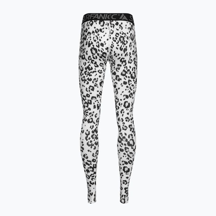 Women's thermoactive trousers Surfanic Cozy Limited Edition Long John snow leopard 4