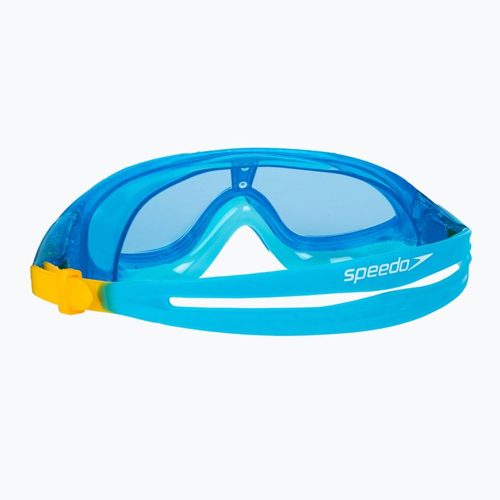 Speedo Rift Junior blue/orange children's swim mask 8-012132255 4