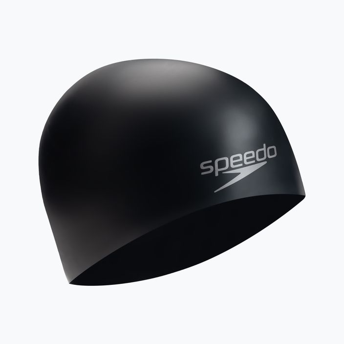 Speedo Plain Moulded swimming cap black 8-709849097