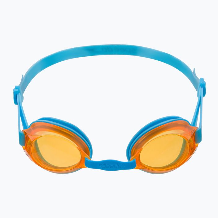 Speedo Jet V2 blue/orange children's swimming goggles 8-092989082 2