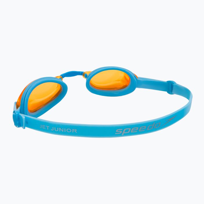 Speedo Jet V2 blue/orange children's swimming goggles 8-092989082 5