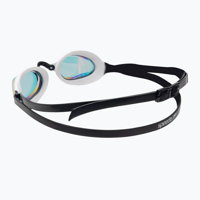 Speedo Fastskin Speedsocket 2 Mirror swim goggles black/white/fire gold 8-10897B586 4