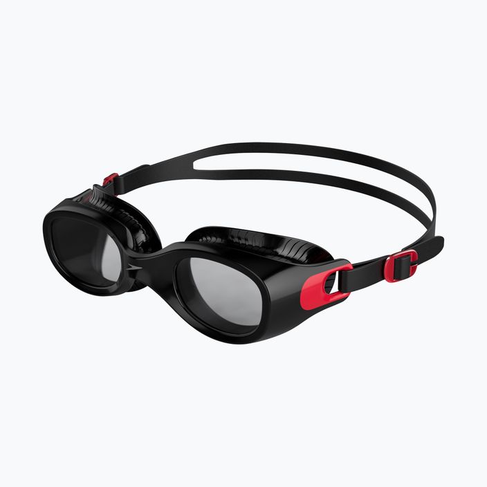 Speedo Futura Classic black/lava red/smoke swim goggles 8-10898B572 6