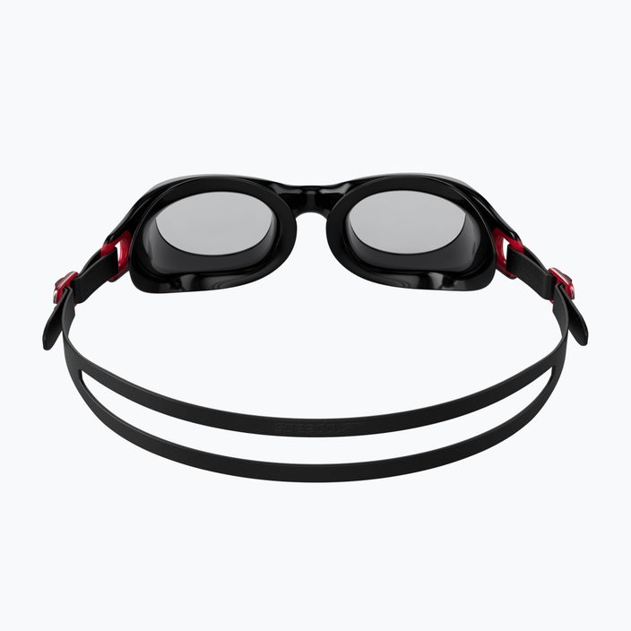 Speedo Futura Classic black/lava red/smoke swim goggles 8-10898B572 8