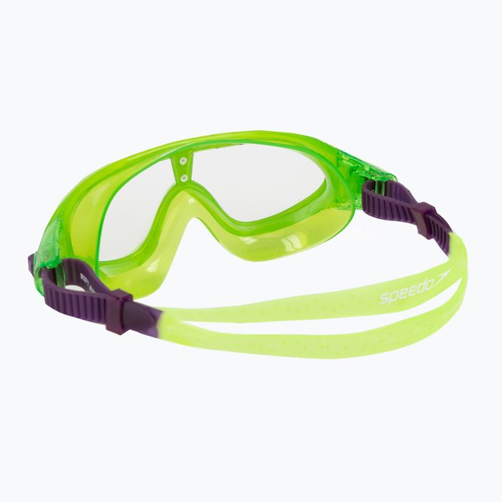 Speedo Biofuse Rift Junior green children's swim mask 4