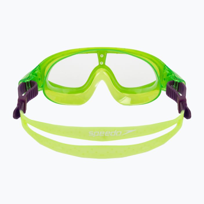 Speedo Biofuse Rift Junior green children's swim mask 5