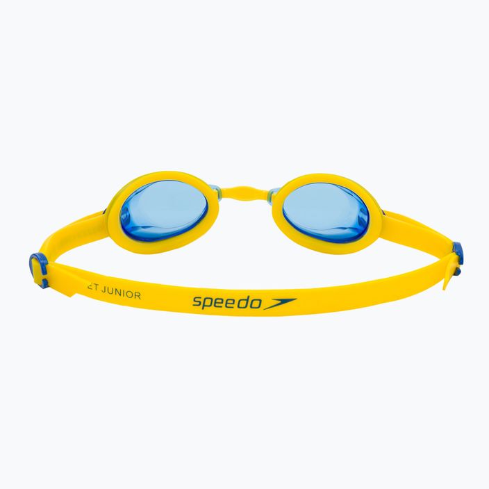 Speedo Jet V2 empire yellow/neon blue children's swimming goggles 8-09298B567 4