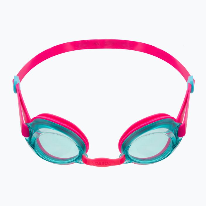 Speedo Jet V2 ecstatic pink/aquatic blue children's swimming goggles 8-09298B981 2