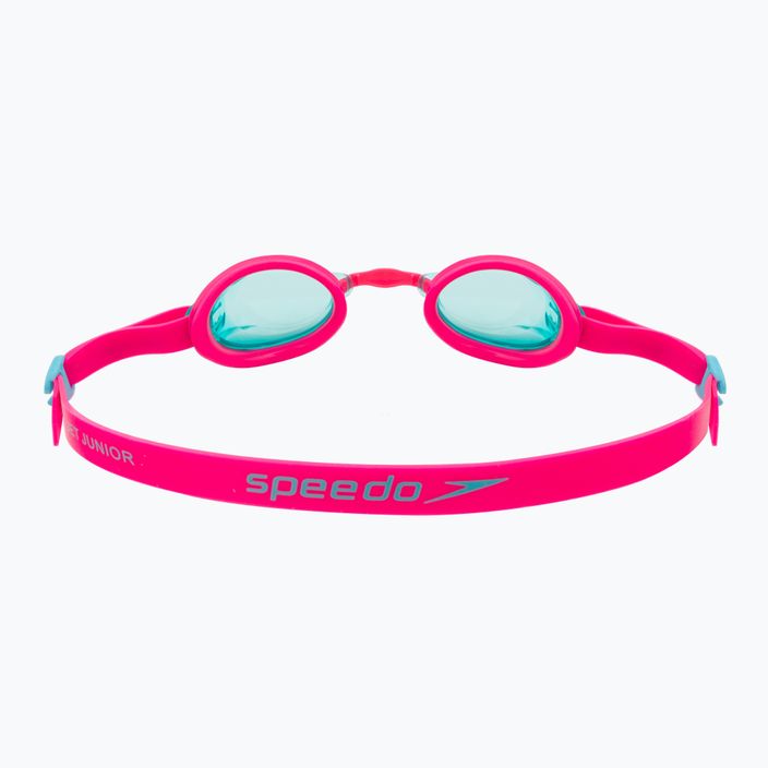 Speedo Jet V2 ecstatic pink/aquatic blue children's swimming goggles 8-09298B981 4