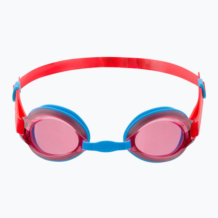 Speedo Jet V2 children's swimming goggles turquoise/lava red 8-09298C106 2